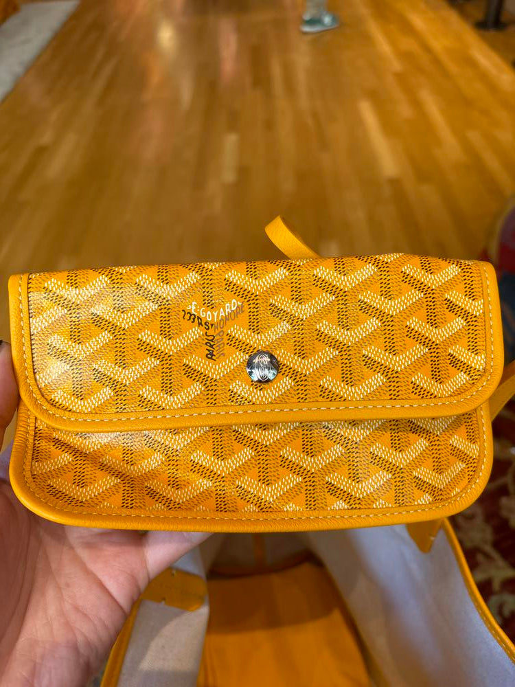 Goyard St. Louis PM Tote Yellow