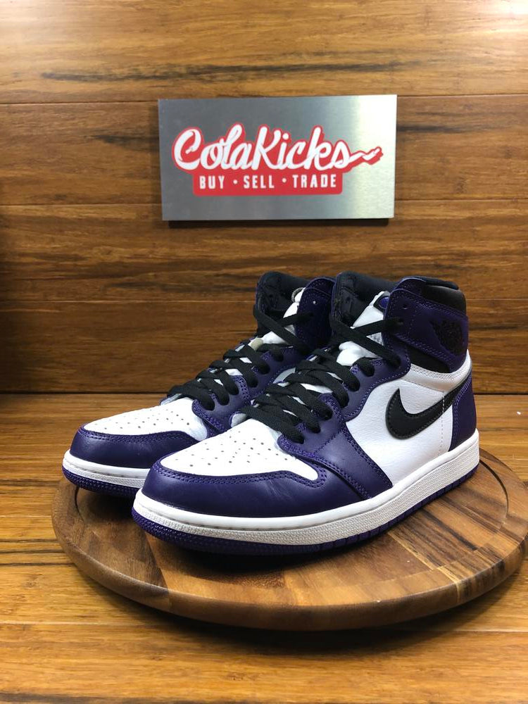 Jordan 1 Retro High Court Purple White