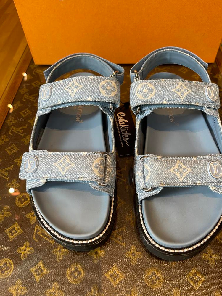 Louis Vuitton Paseo Flat Sandal (lightly pre-loved)