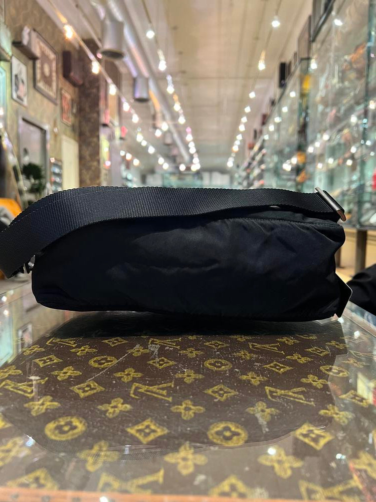 Prada Black Nylon Shoulder Bag