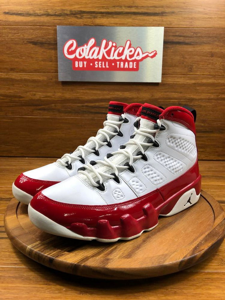 Jordan 9 Retro White Gym Red