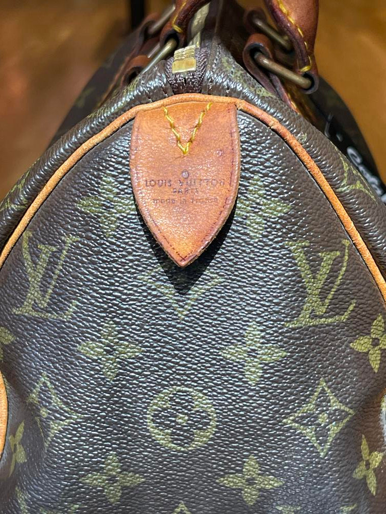 Louis Vuitton Monogram Speedy 25 Vintage