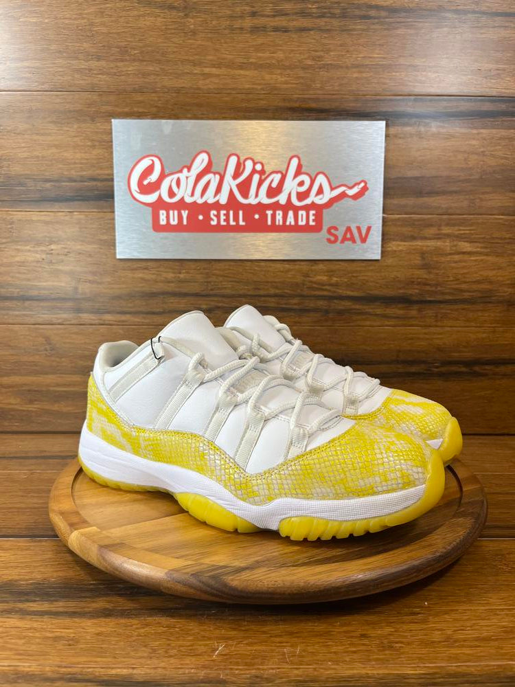 Jordan 11 Retro Low Yellow Snakeskin (Women's)