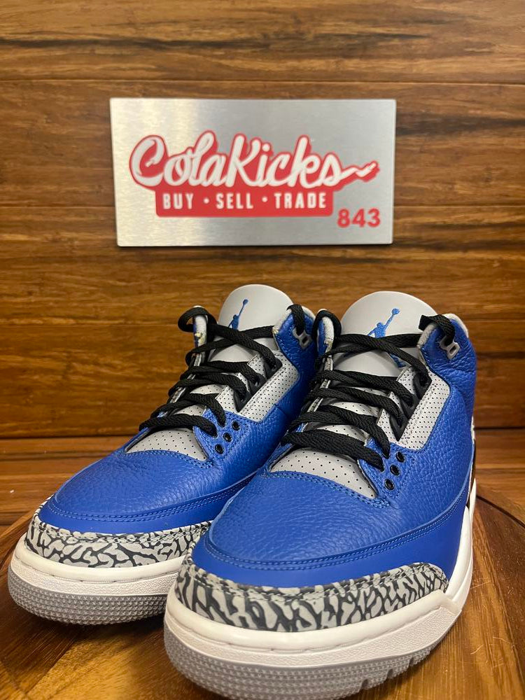 Jordan 3 Retro Varsity Royal Cement