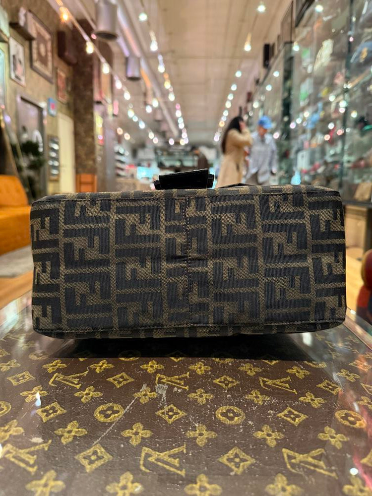 Fendi FF Mamma Baguette Brown