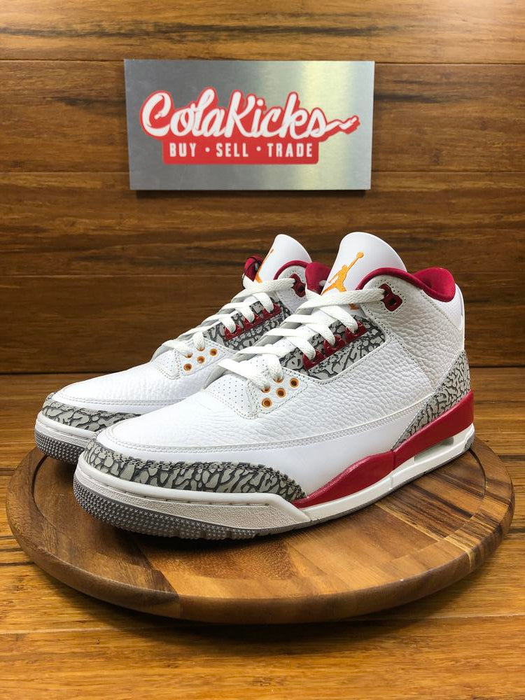 Jordan 3 Retro Cardinal Red