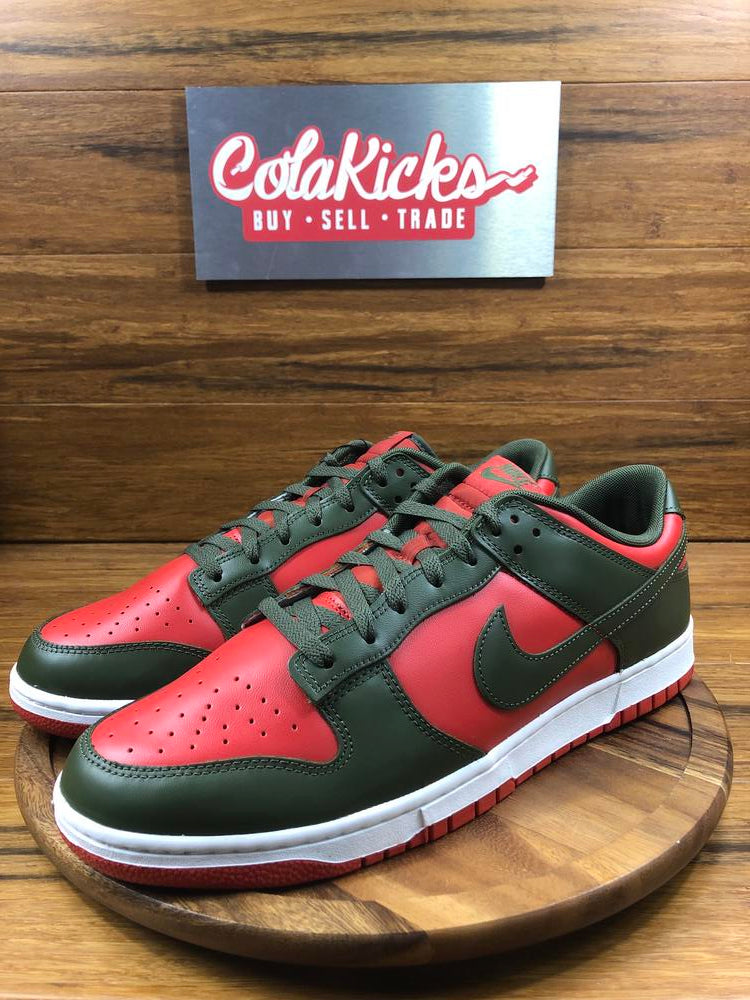 Nike Dunk Low Mystic Red Cargo Khaki