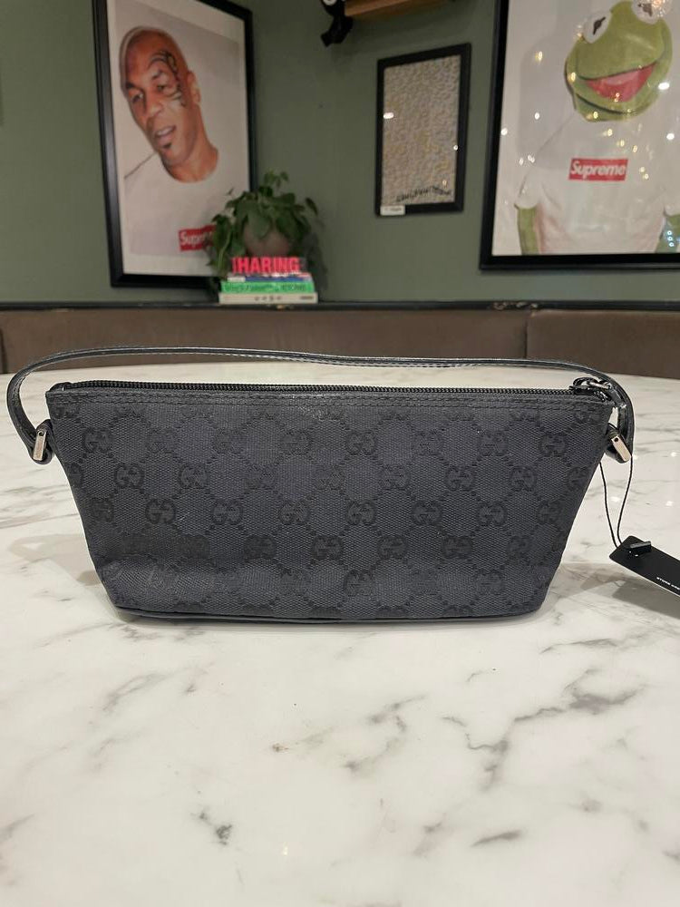 Gucci Black Pochette with Dustbag