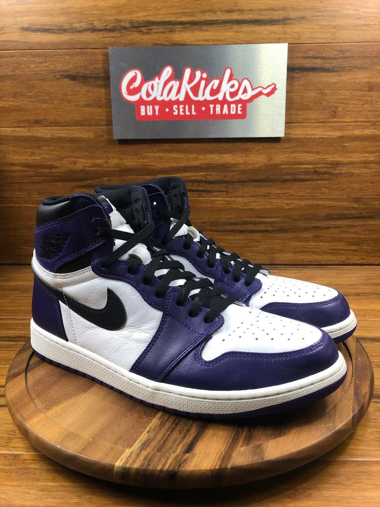 Jordan 1 Retro High Court Purple White