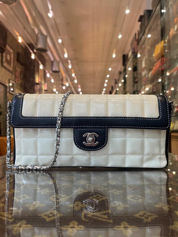 Chanel Square Quilt Flap Bag East West