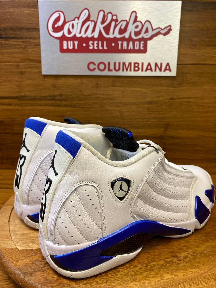 Jordan 14 Retro White Hyper Royal