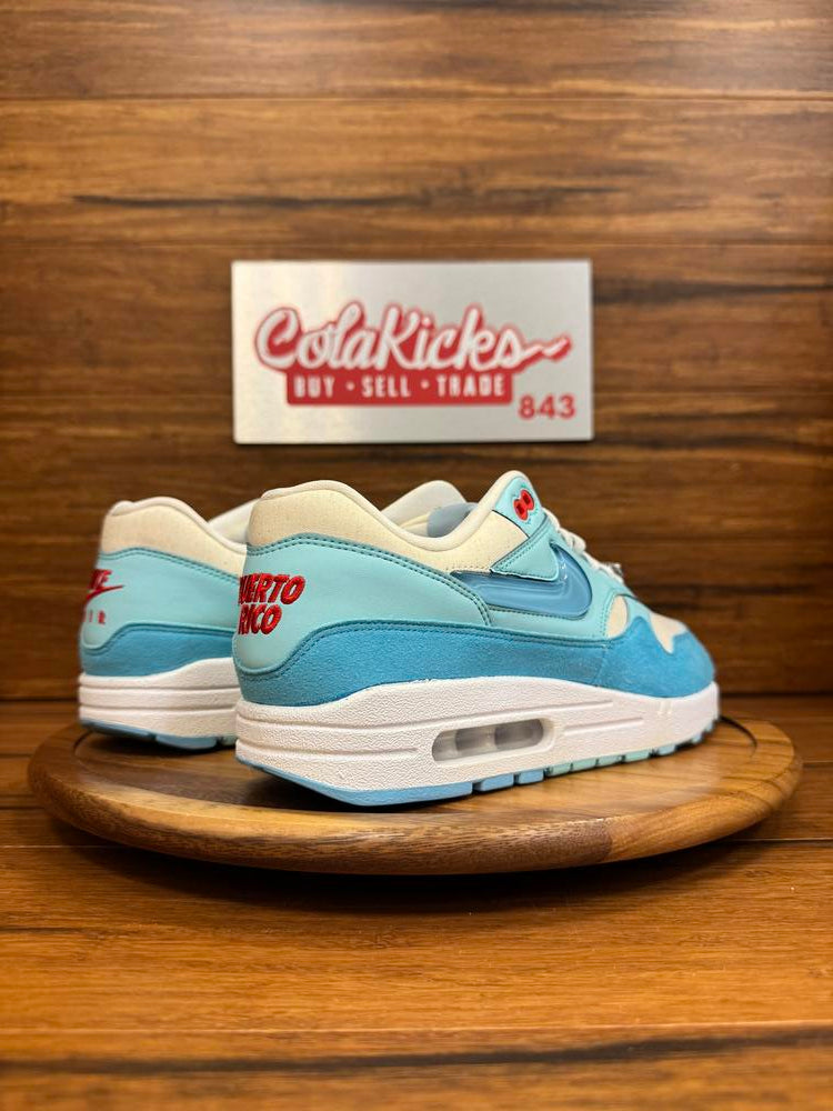 Nike Air Max 1 Puerto Rico Blue Gale