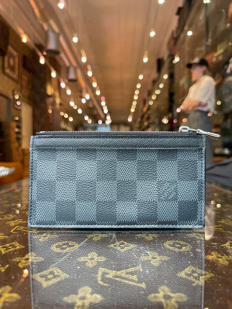 Louis Vuitton Graphite Damier Zippy Cardholder