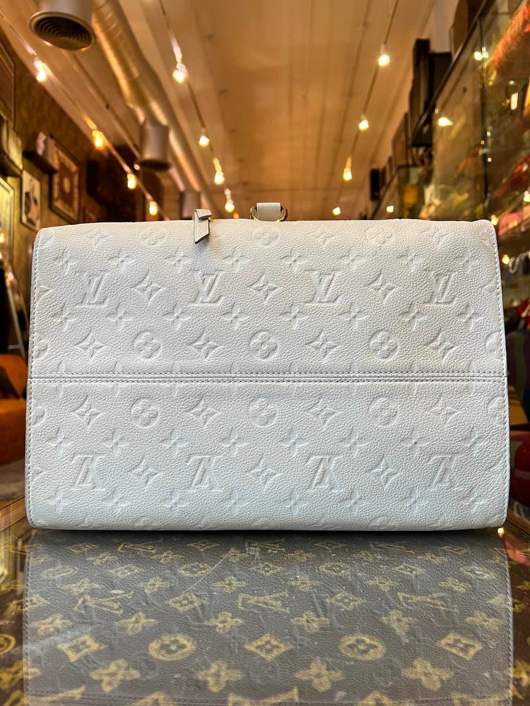 Louis Vuitton Empreinte Monogram Inspiree Handbag White