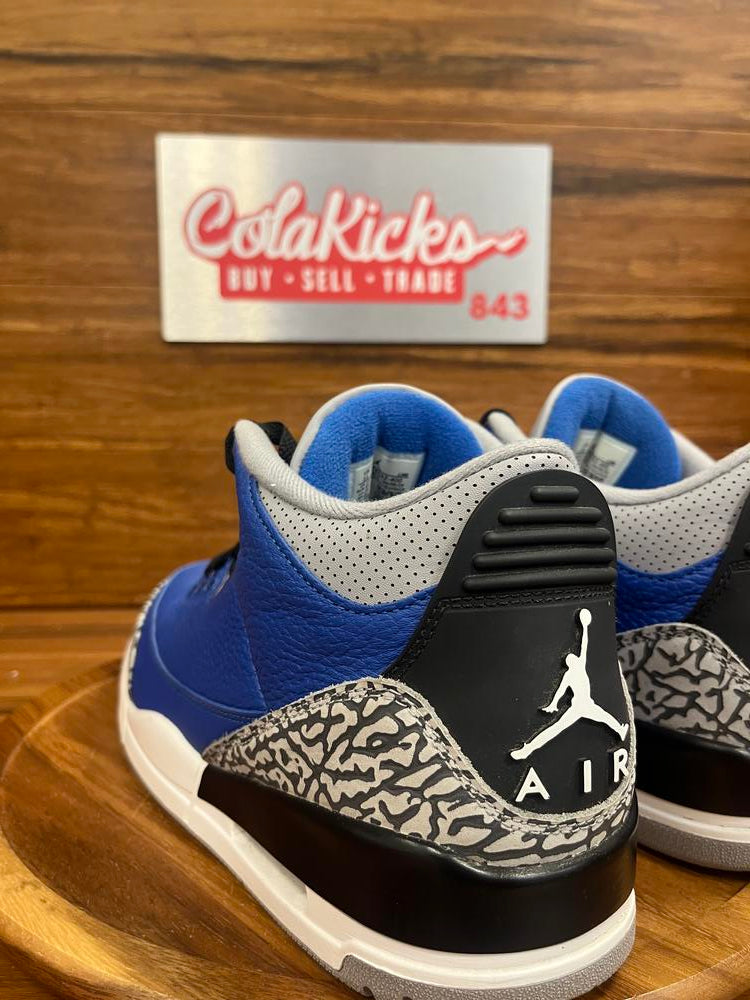 Jordan 3 Retro Varsity Royal Cement