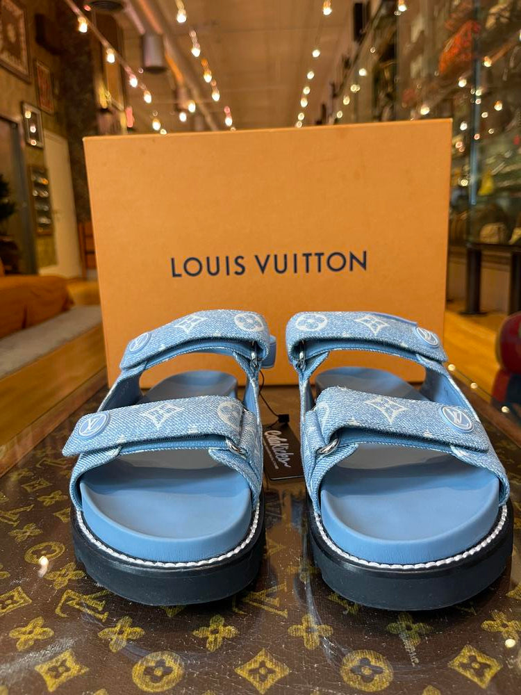 Louis Vuitton Paseo Flat Sandal (lightly pre-loved)