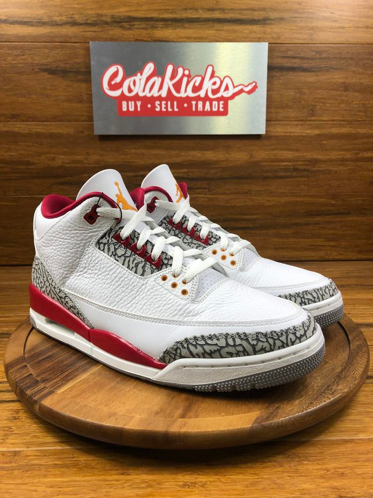 Jordan 3 Retro Cardinal Red