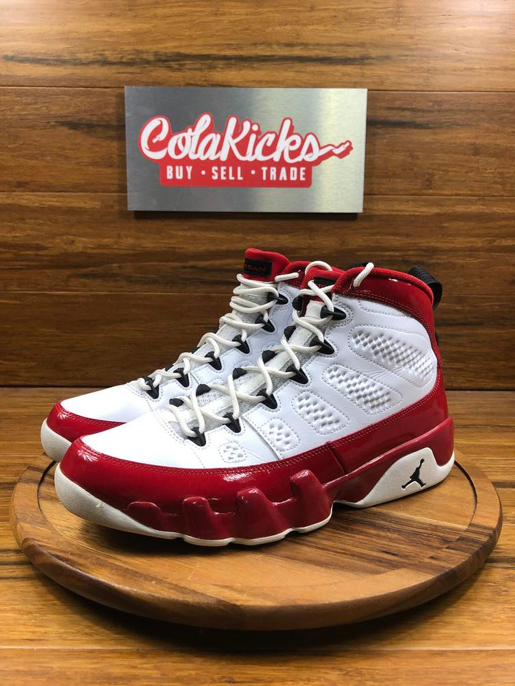 Jordan 9 Retro White Gym Red