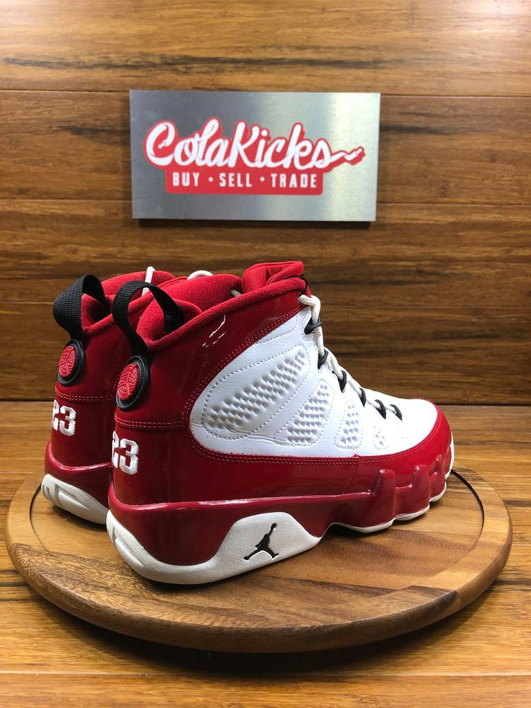 Jordan 9 Retro White Gym Red