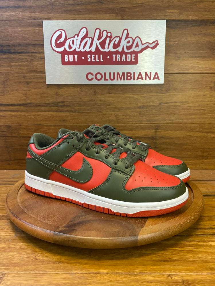 Nike Dunk Low Mystic Red Cargo Khaki