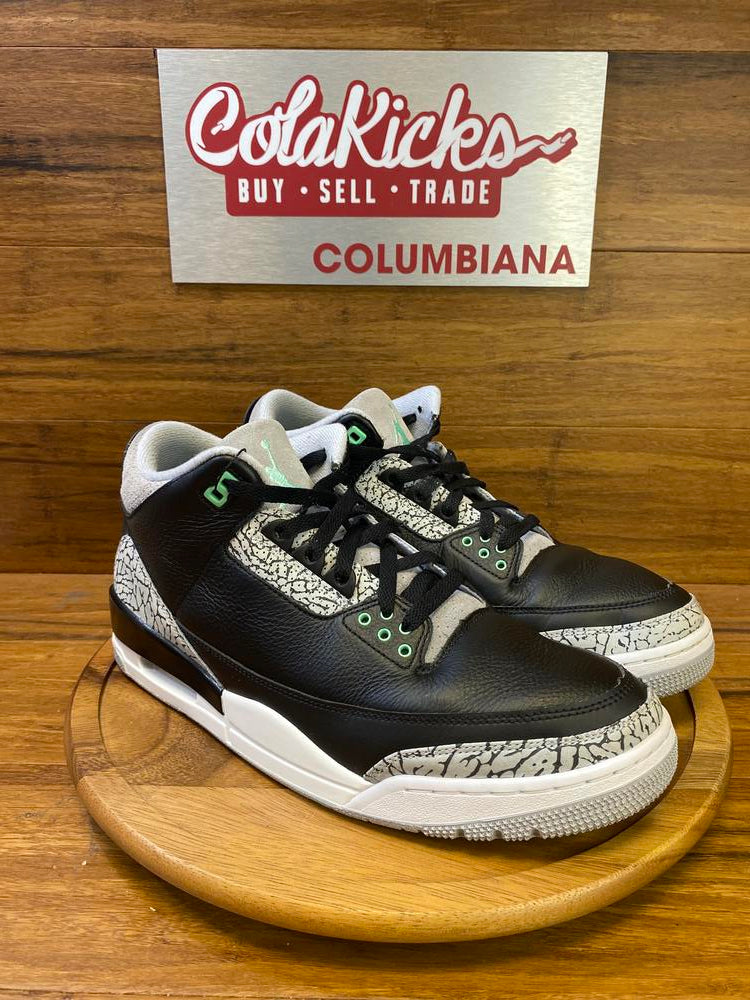 Jordan 3 Retro Green Glow