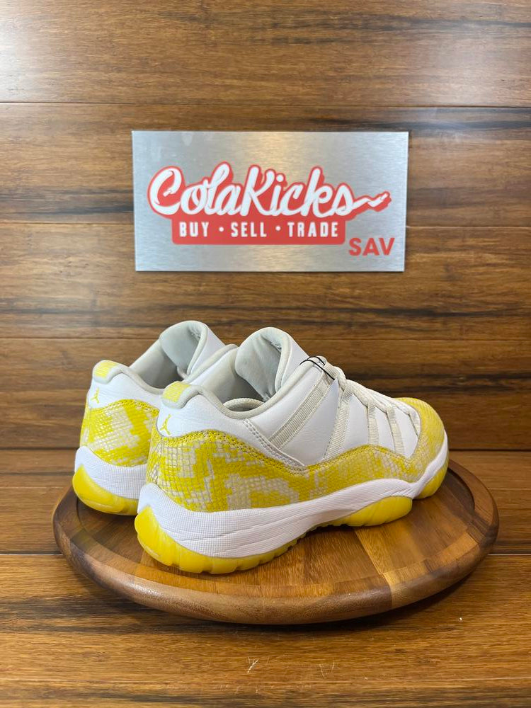 Jordan 11 Retro Low Yellow Snakeskin (Women's)