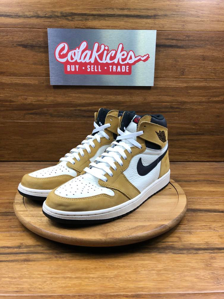 Jordan 1 rookie of store the year white laces