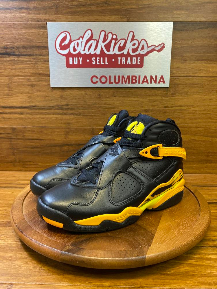 Jordan 8 Retro Taxi Yellow Black (Women's)