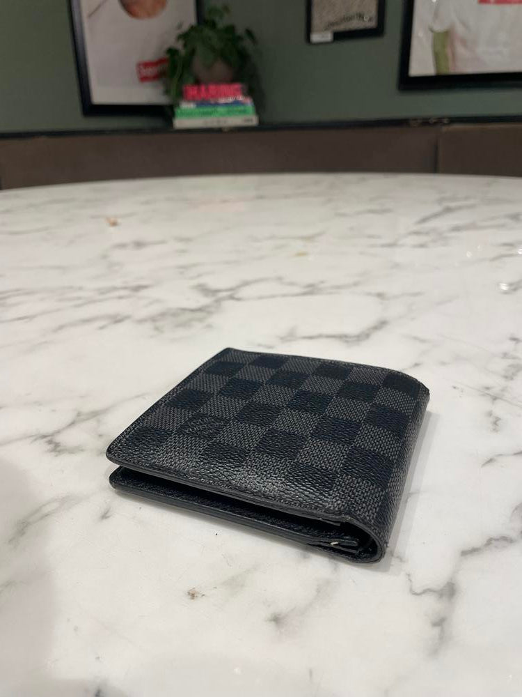 Louis Vuitton Damier Graphite Bi Fold Wallet