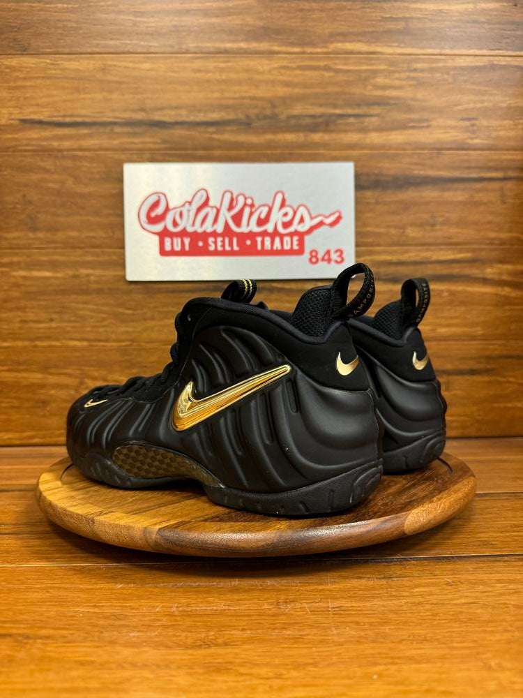 Nike Air Foamposite Pro Black Metallic Gold