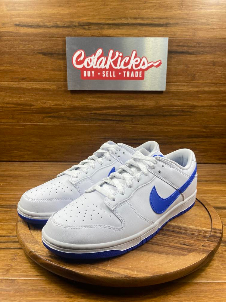 Nike Dunk Low White Hyper Royal