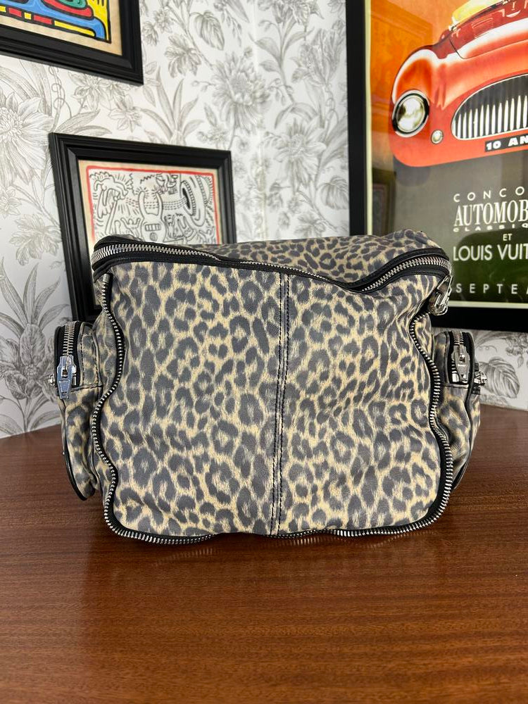 Alexander Wang Cheetah Print Shoulder Bag w/ Dustbag