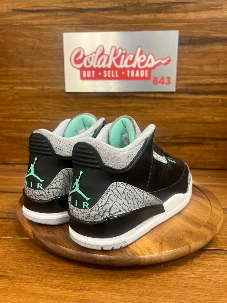 Jordan 3 Retro Green Glow