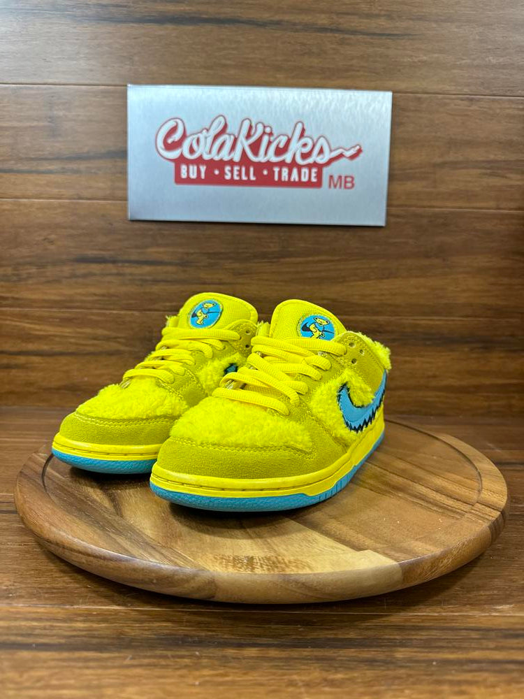 Nike SB Dunk Low Grateful Dead Bears Opti Yellow