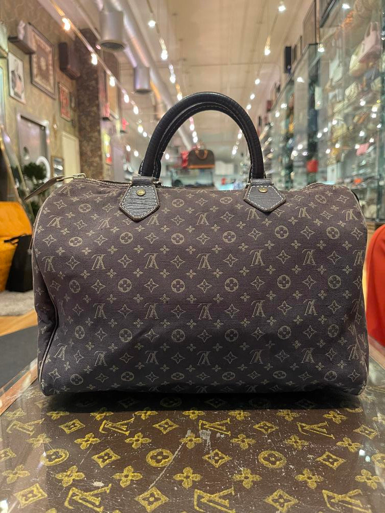 Louis Vuitton Monogram Mini Lin Speedy 30