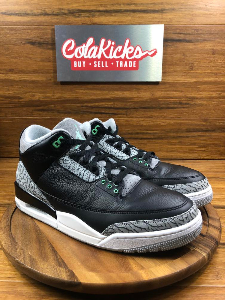 Jordan 3 Retro Green Glow