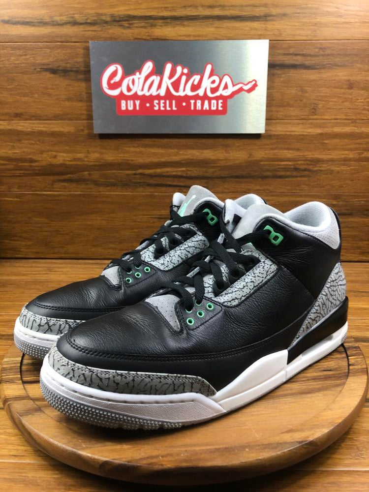 Jordan 3 Retro Green Glow