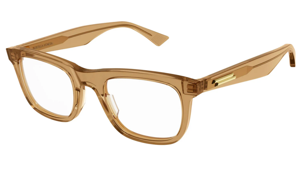 Botega Veneta Eyeglasses Translucent Beige