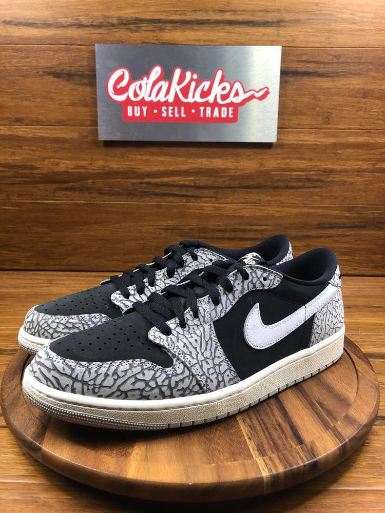 Jordan 1 Retro Low OG Black Cement