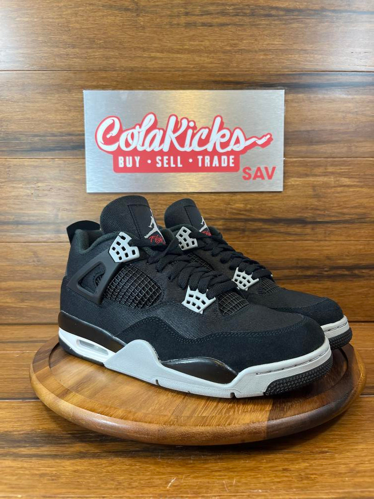 Jordan 4 Retro SE Black Canvas