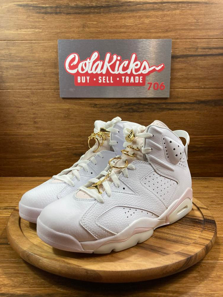 Jordan 6 Retro Gold Hoops (Women's)