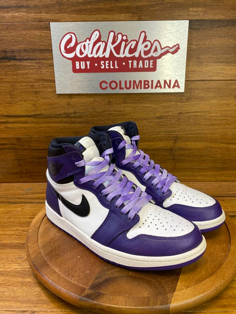 Jordan 1 Retro High Court Purple White