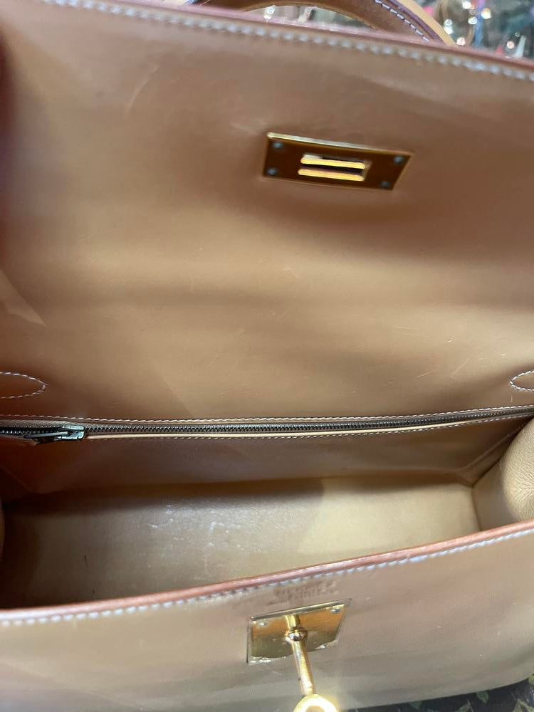 Hermes Kelly 32 Gold Chamonix 2000