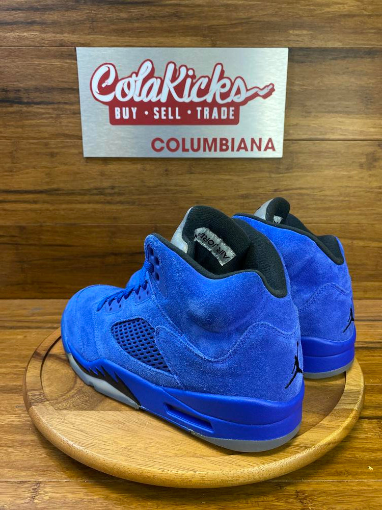 Jordan 5 Retro Blue Suede