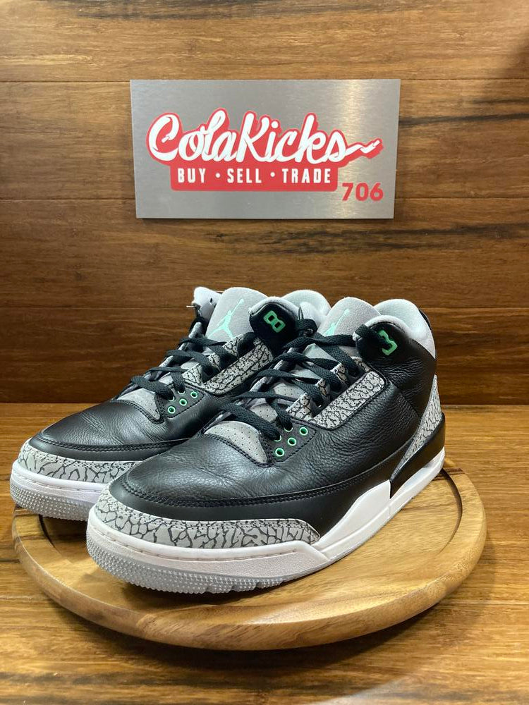 Jordan 3 Retro Green Glow