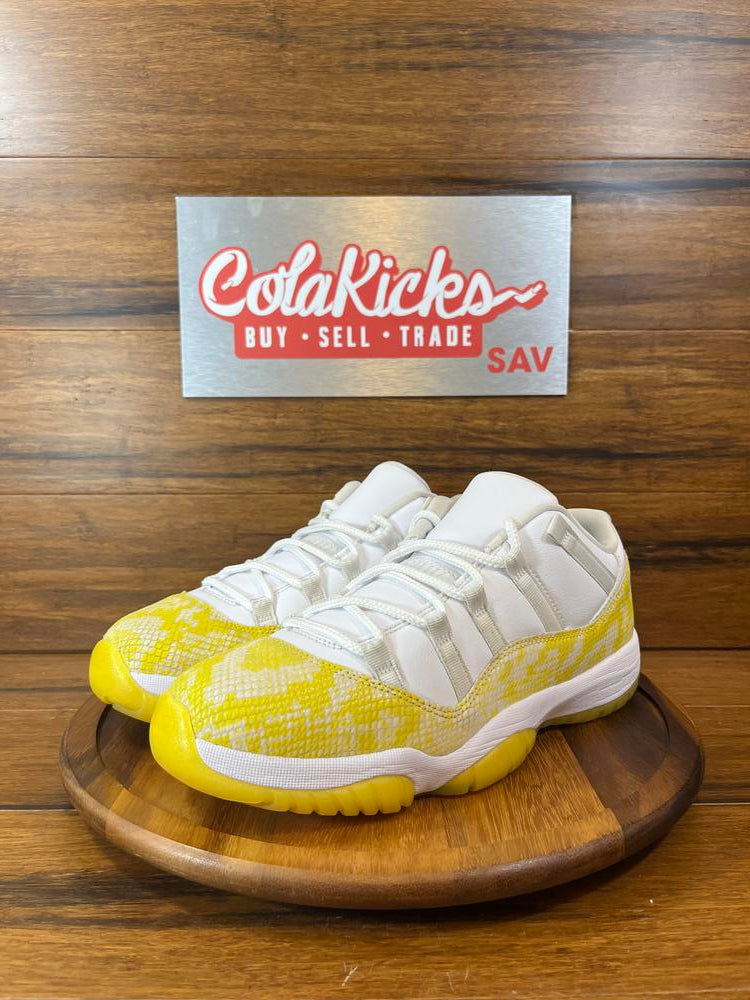 Jordan 11 Retro Low Yellow Snakeskin (Women's)