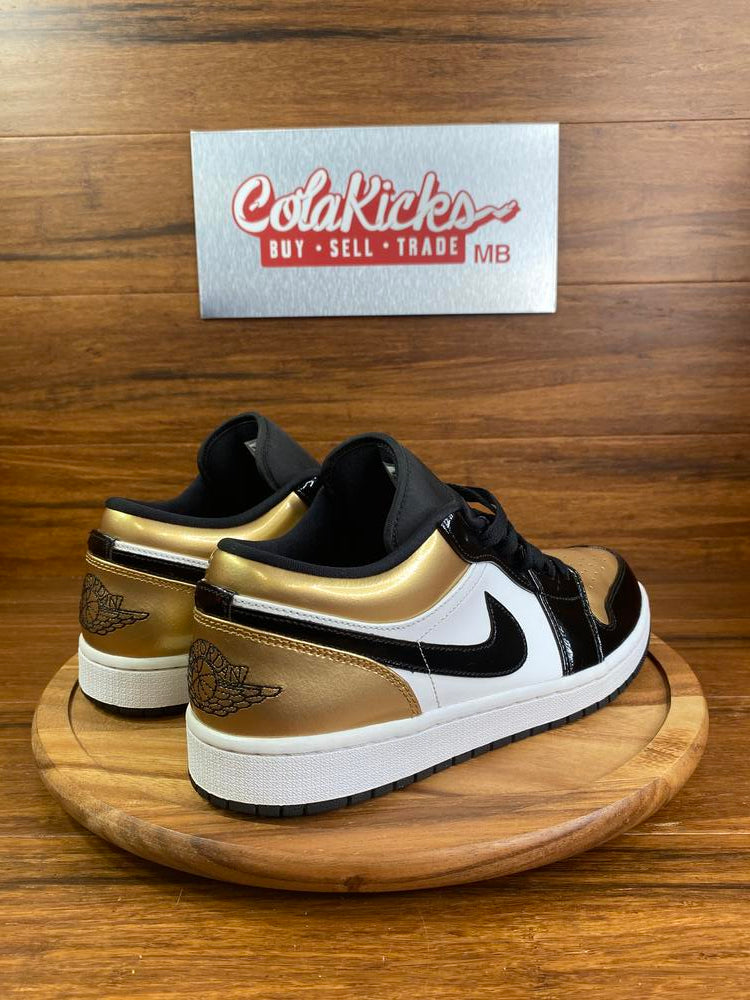 Jordan 1 Low Gold Toe