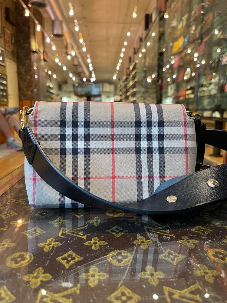 Burberry Hackberry Vintage Check Crossbody